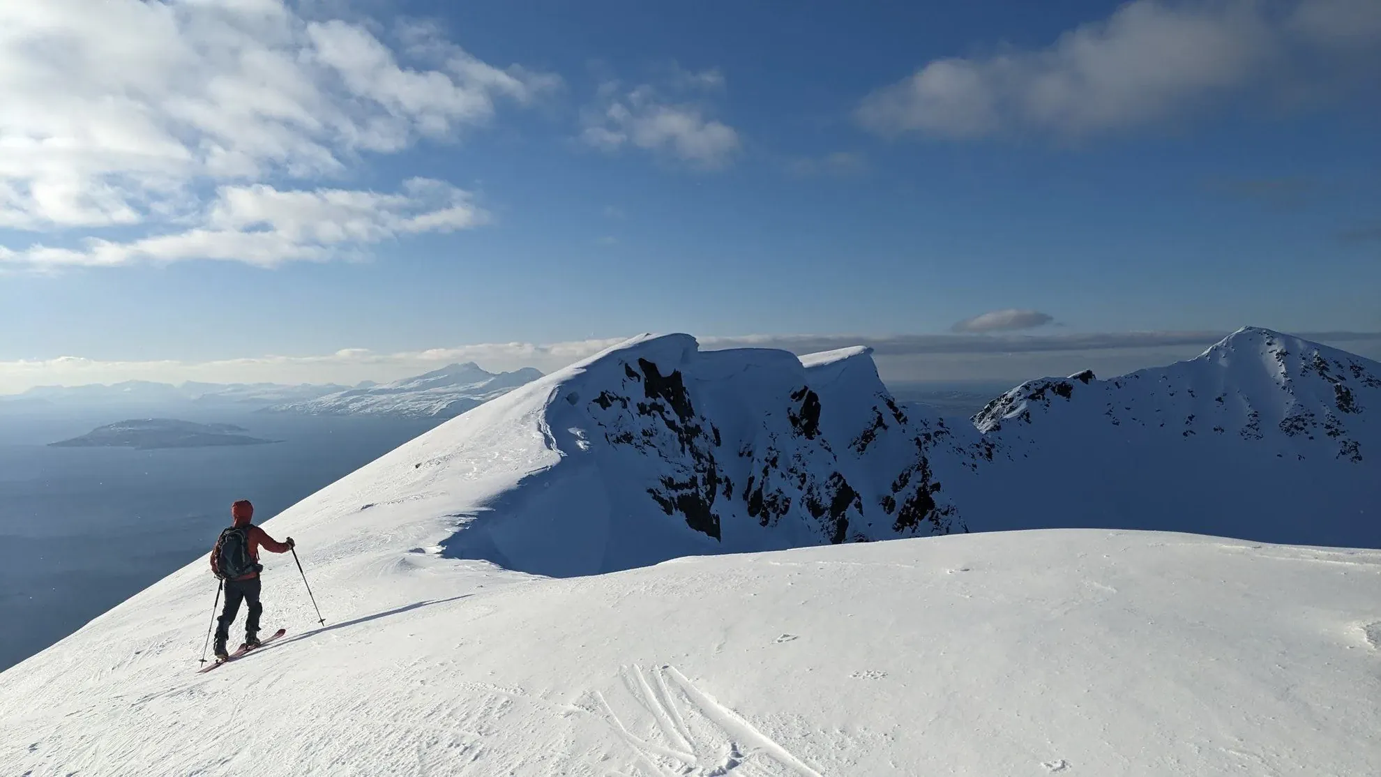 Paysage des Alpes de Lyngen - Norvège