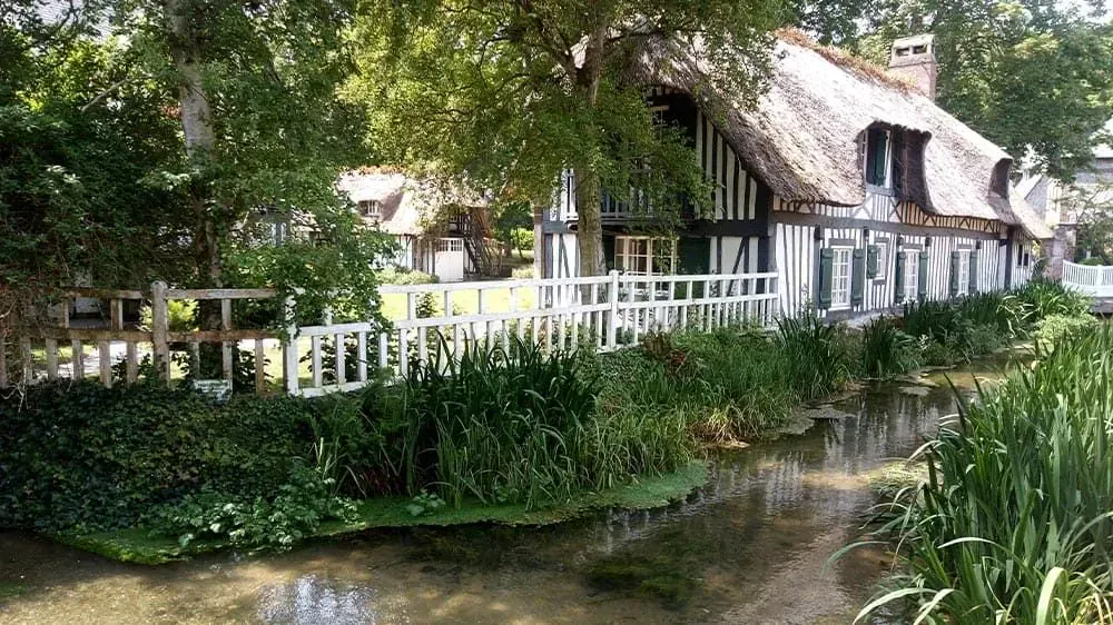 Maison Toit Chaumes Cote Albatre - France