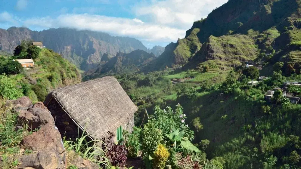Maison Traditionnelle Dans La Vallee De Joao Alfonso Santo Antao Cap Vert C Helene Le Pelley - Cap-Vert
