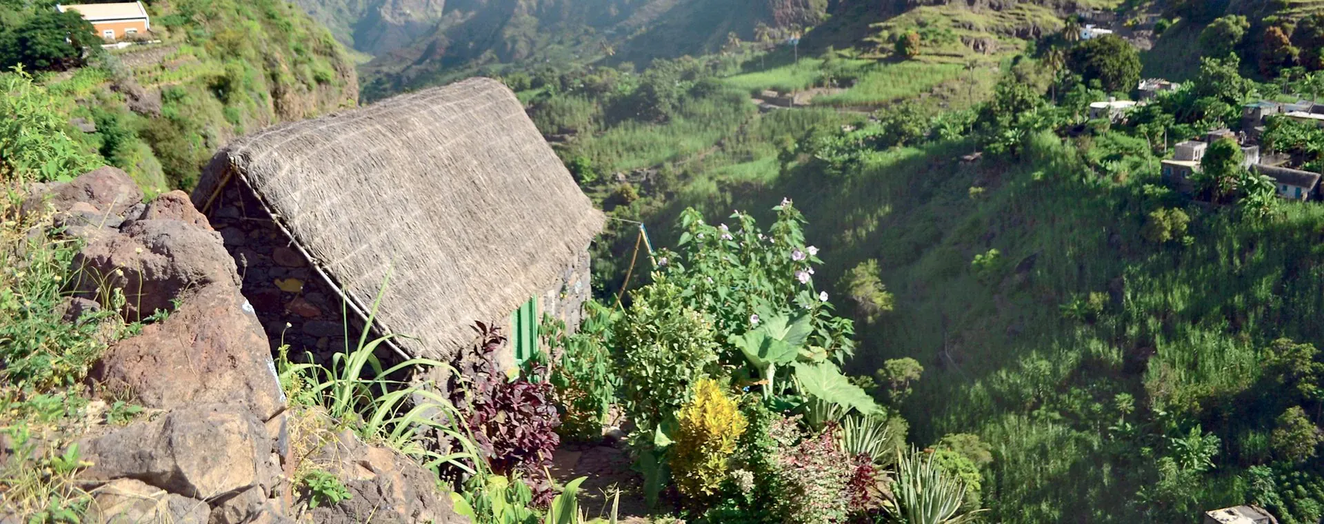Maison Traditionnelle Vallee Joao Alfonso Santo Antao Cap Vert - Cap-Vert