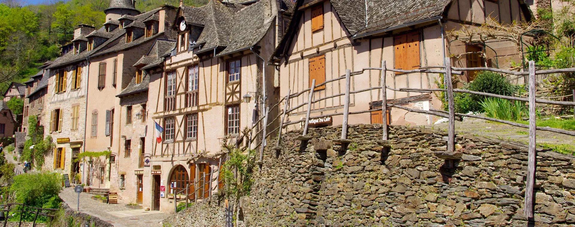 Maisons Village Conques - France