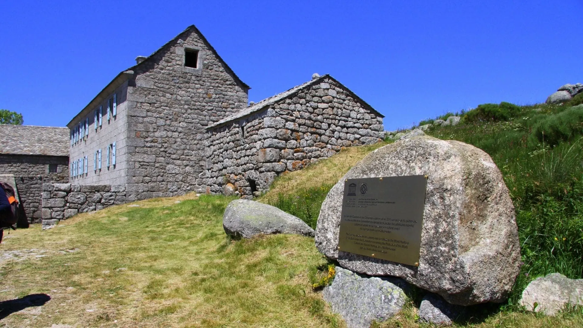 Mas Camargue Plaque Unesco - France