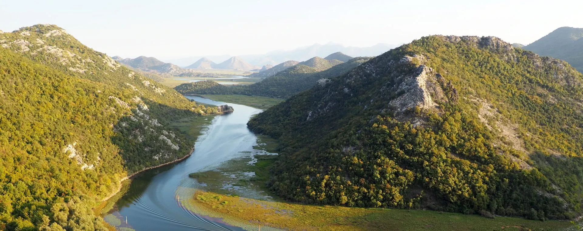 Meandre Rijeka Crnojevica Montenegro - Monténégro