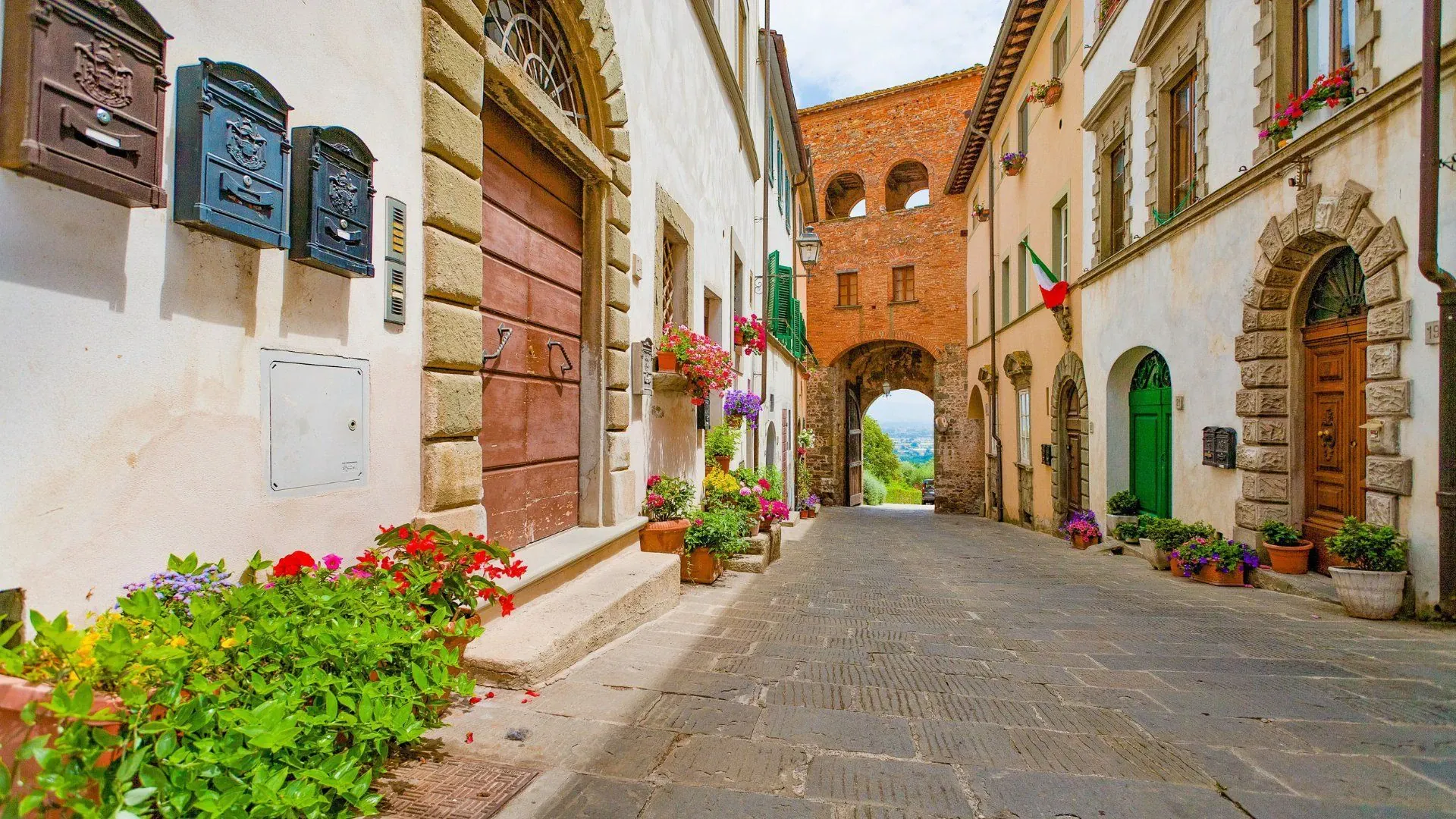 Tours medievales de San Gimignano - Toscane - Italie