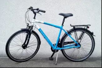 Cadre homme, roue 28 pouces, avec rétro-freinage 7 vitesses, taille standard (1,61m à 1,90m ou grande taille (supérieure à 1,91m 