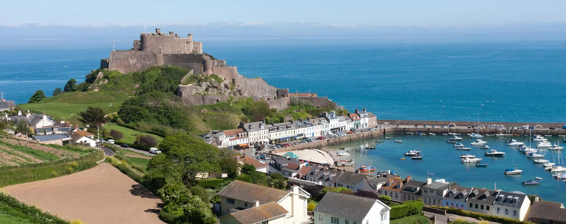 Mont Orgueil Jersey Iles Anglo Normandes