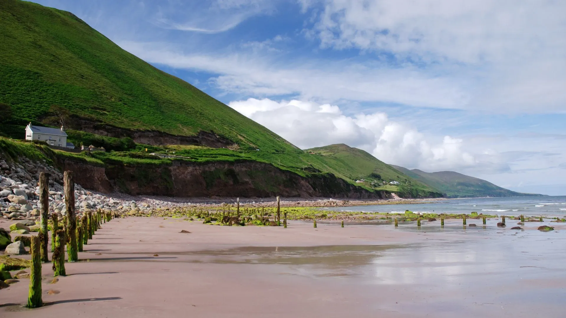 Paysage de landes sur l'Anneau du Kerry - Irlande