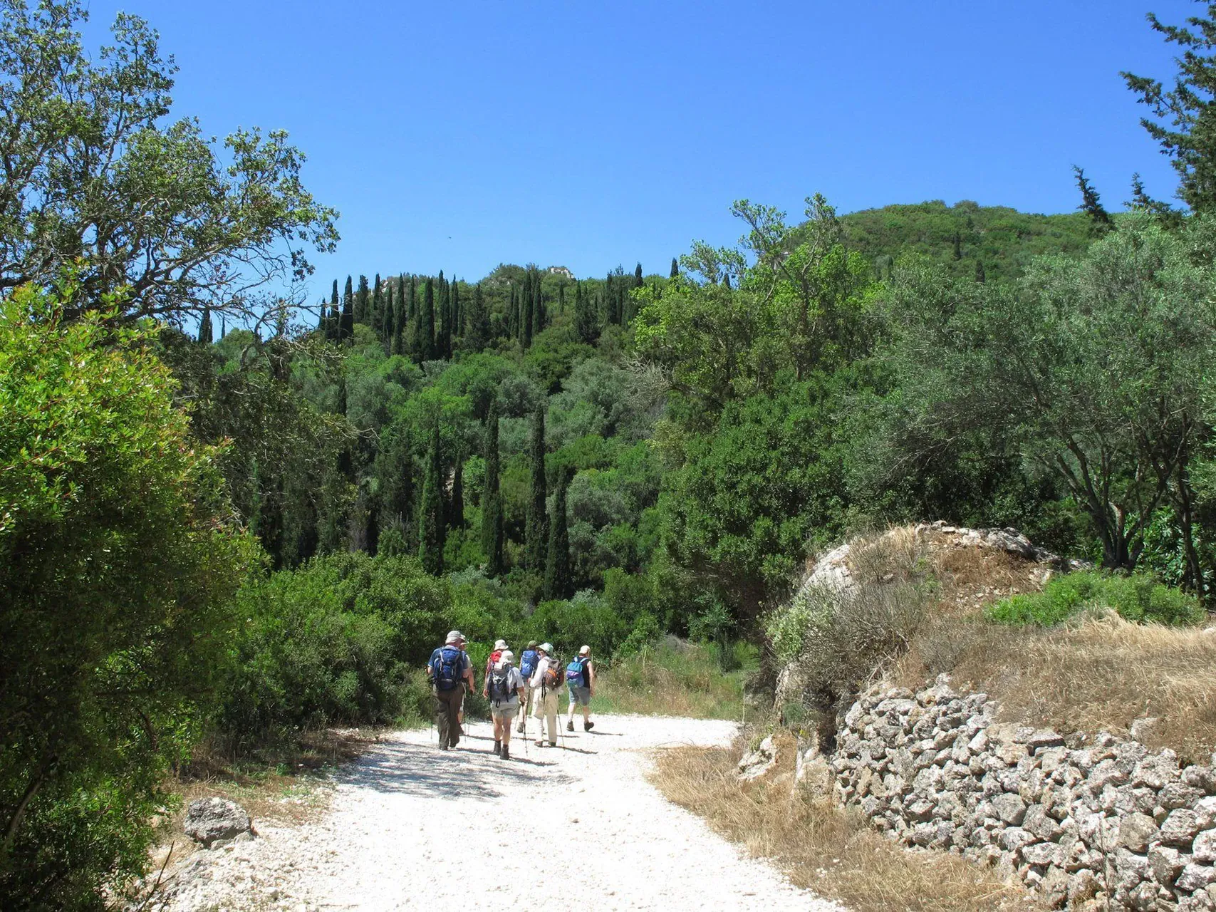 VTT sur piste entre Espolla et Rabos - Catalogne © Quentin Vanaker