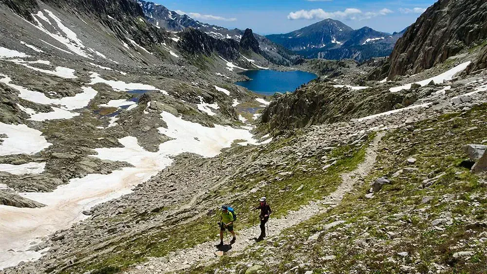 Torrent dans le Mercantour - Alpes - France
