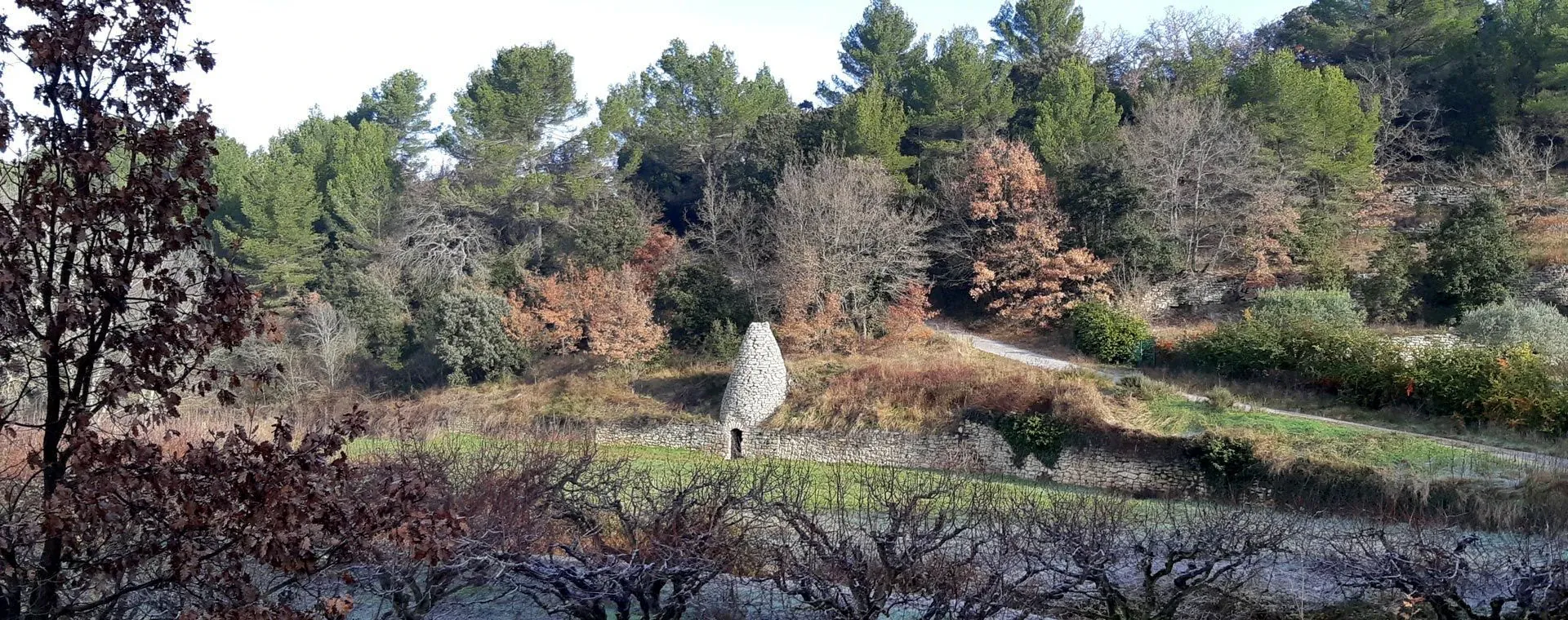 Reveillon randonnee dans le Luberon - Provence - France