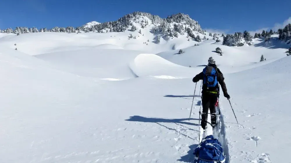 Ski de randonnée nordique au parc Jotunheimen - Norvège - nordic-ski-touring-in-jotunheimen-park-norway-13