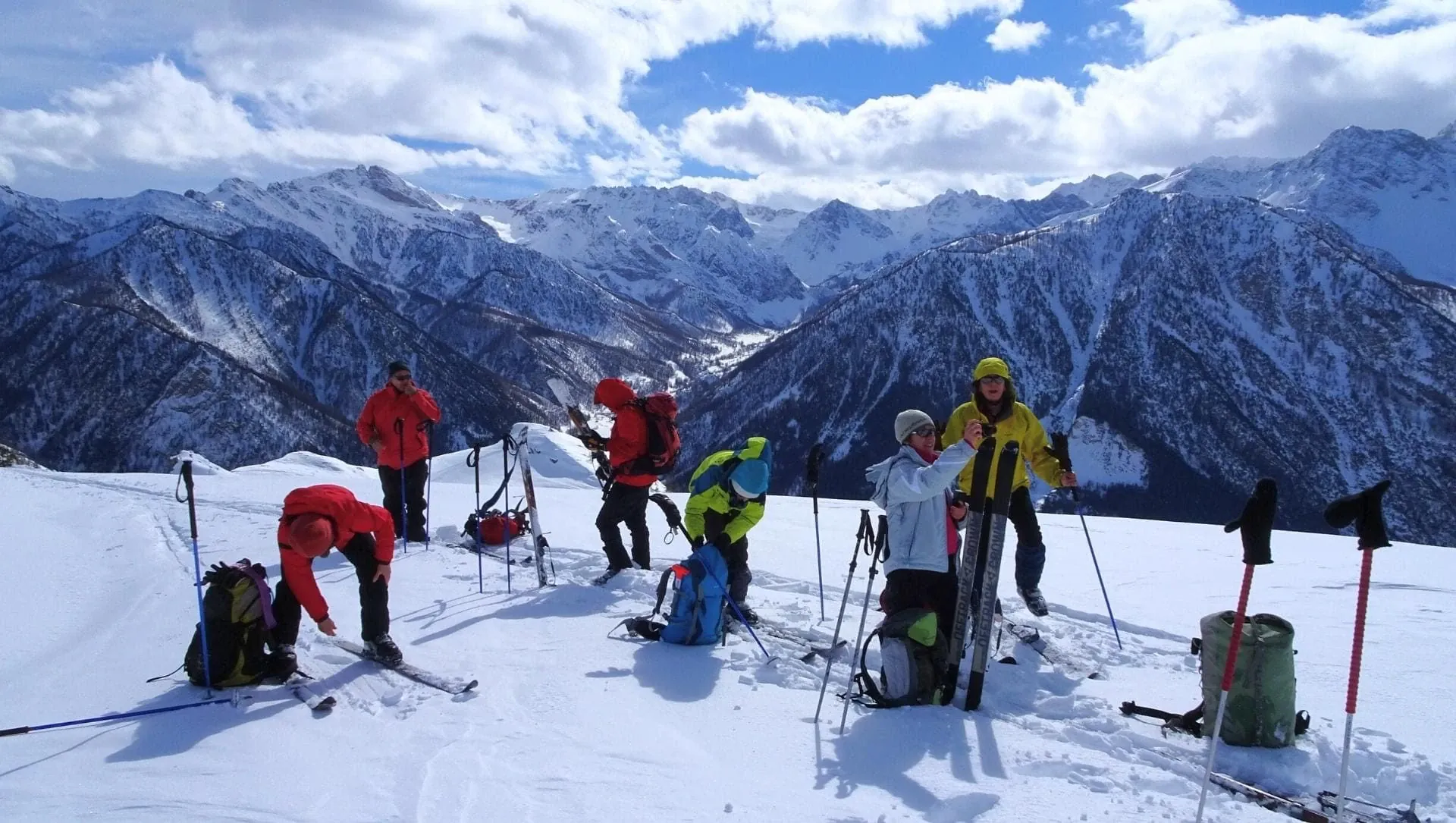 Ski de randonnée nordique - Val Maira - Italie © Alain Leclère - nordic-ski-touring-val-maira-italy_alain-leclere-4