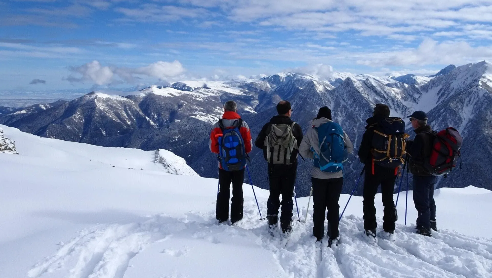 Ski de randonnée nordique - Val Maira - Italie © Alain Leclère