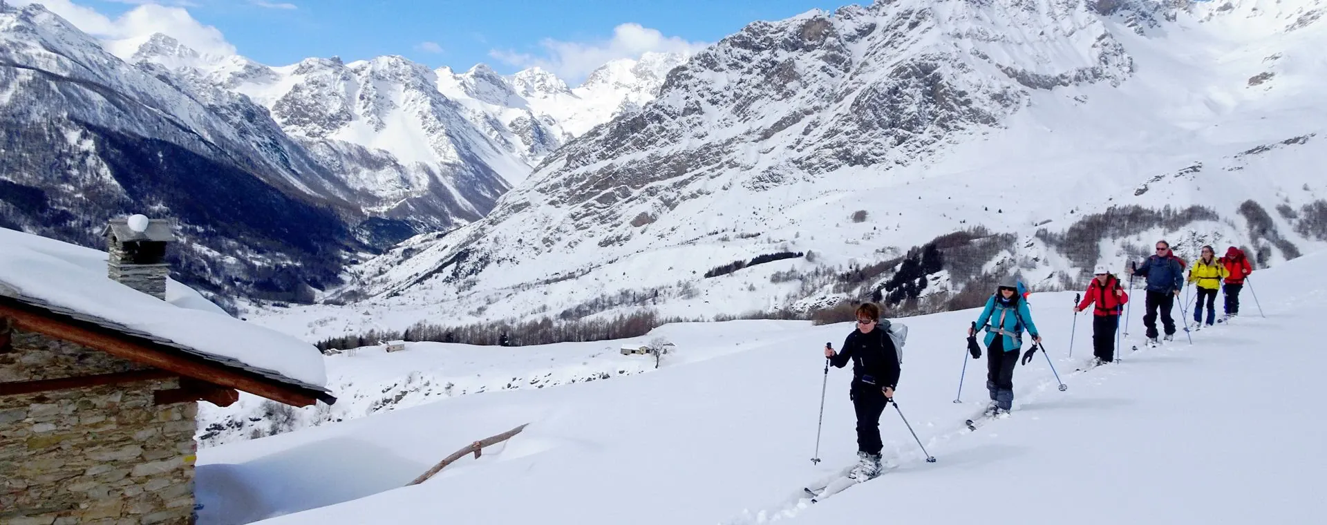 Ski de randonnée nordique - Val Maira - Piémont