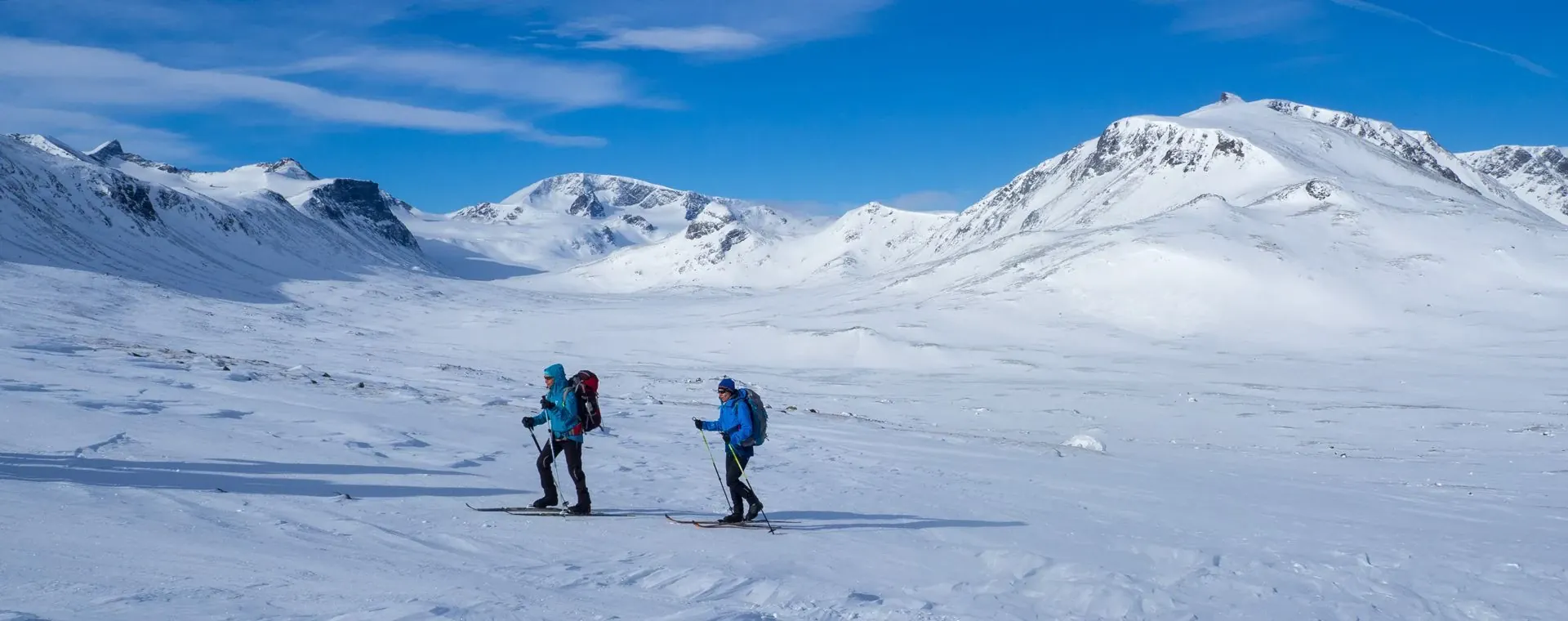 Ski nordique au parc Pallas-Yllästunturi - Laponie - Finlande