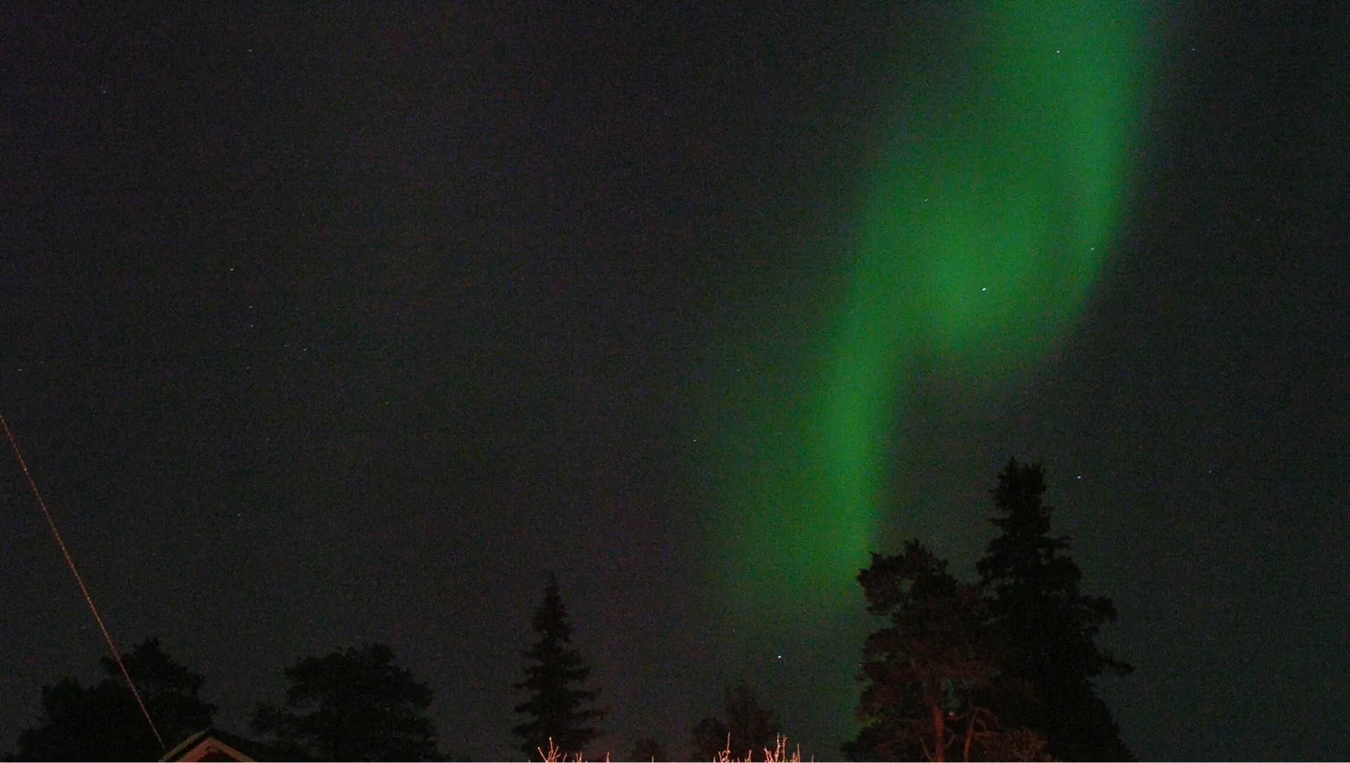 Aurore boréale sur l'île de Senja - Norvège