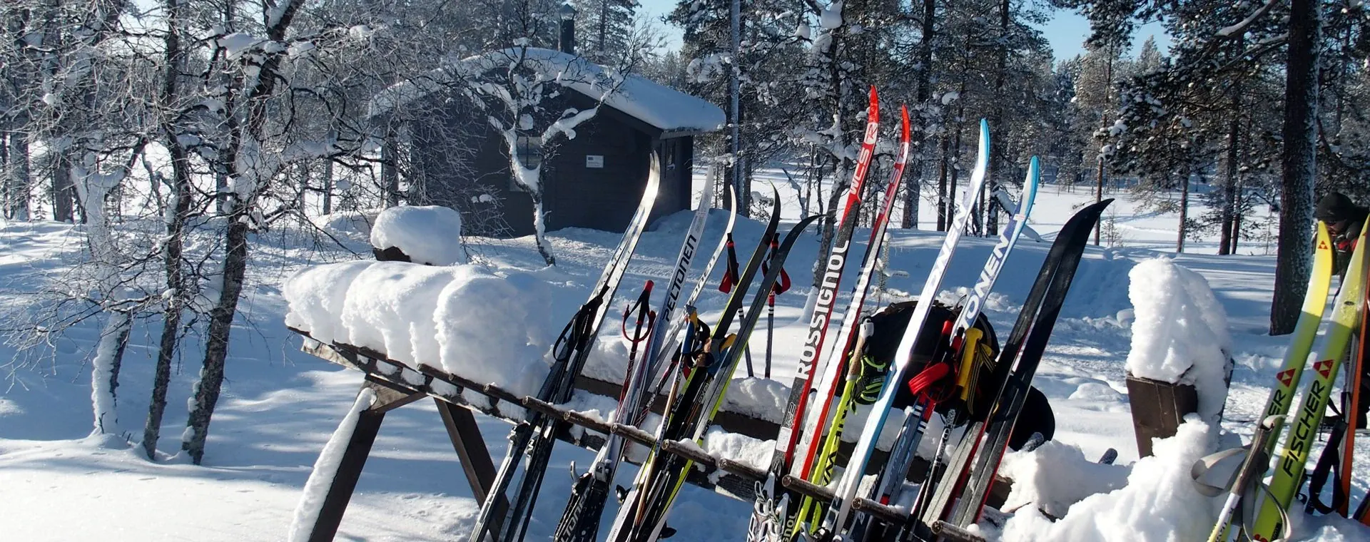 Paires Skis Saariselka - Finlande