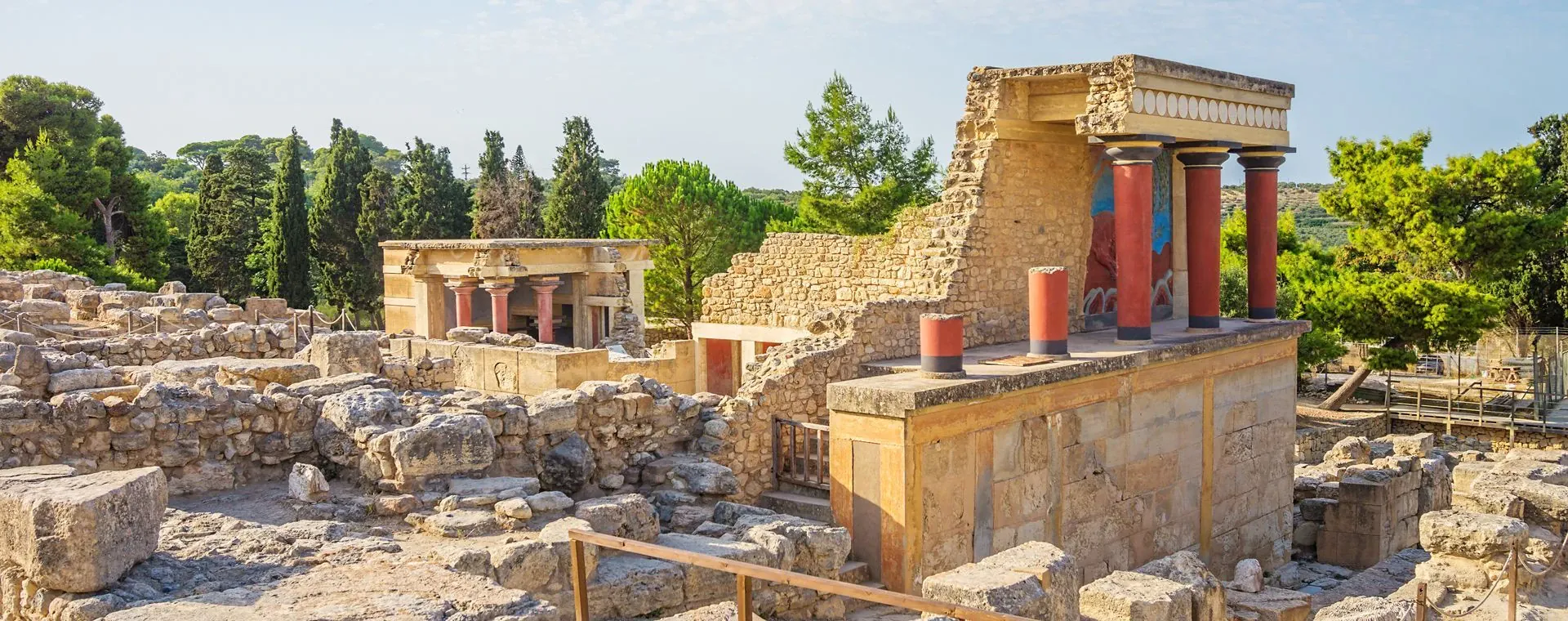 Palais Knossos Crete Grece - Crète - Grèce