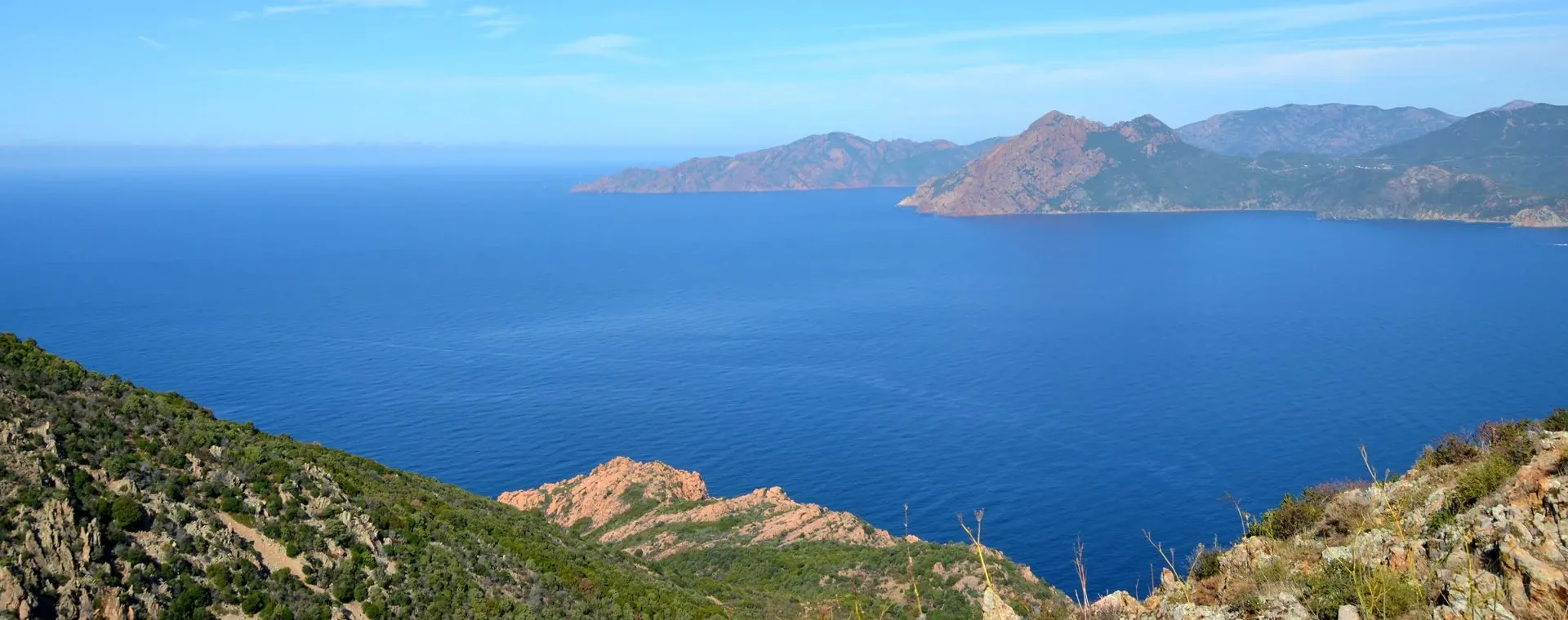 Panorama Golfe Girolata Reserve Naturelle Scandola - France