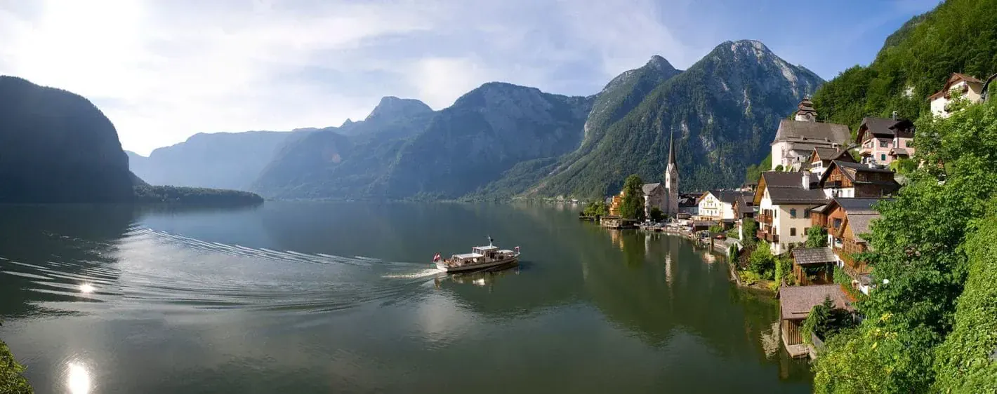 Panorama Lac Hallstatt - Autriche