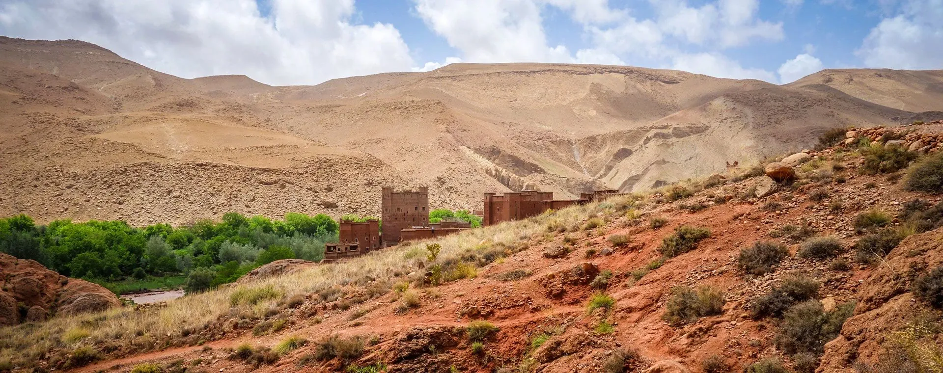 Panorama Vallee Roses - Maroc