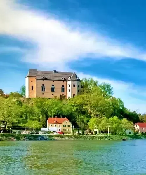 Vue panoramique de Coblence sur le Rhin - Allemagne
