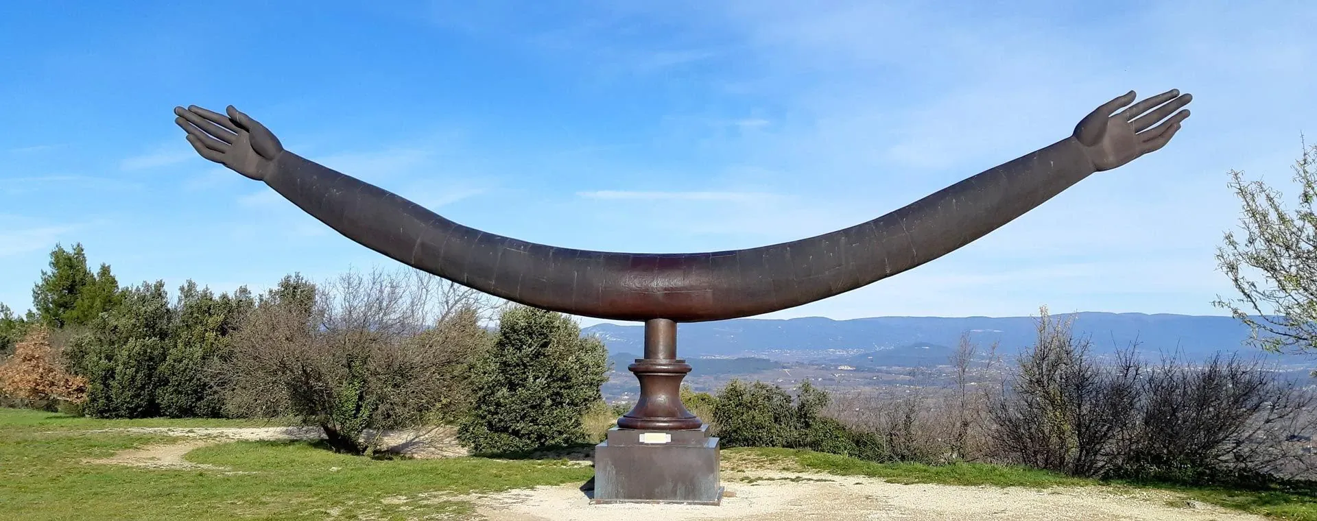 Vue panoramique du Luberon - Provence - France