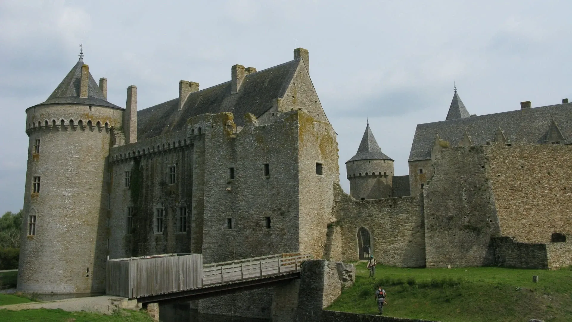 Passerelle Chateau Suscinio - France