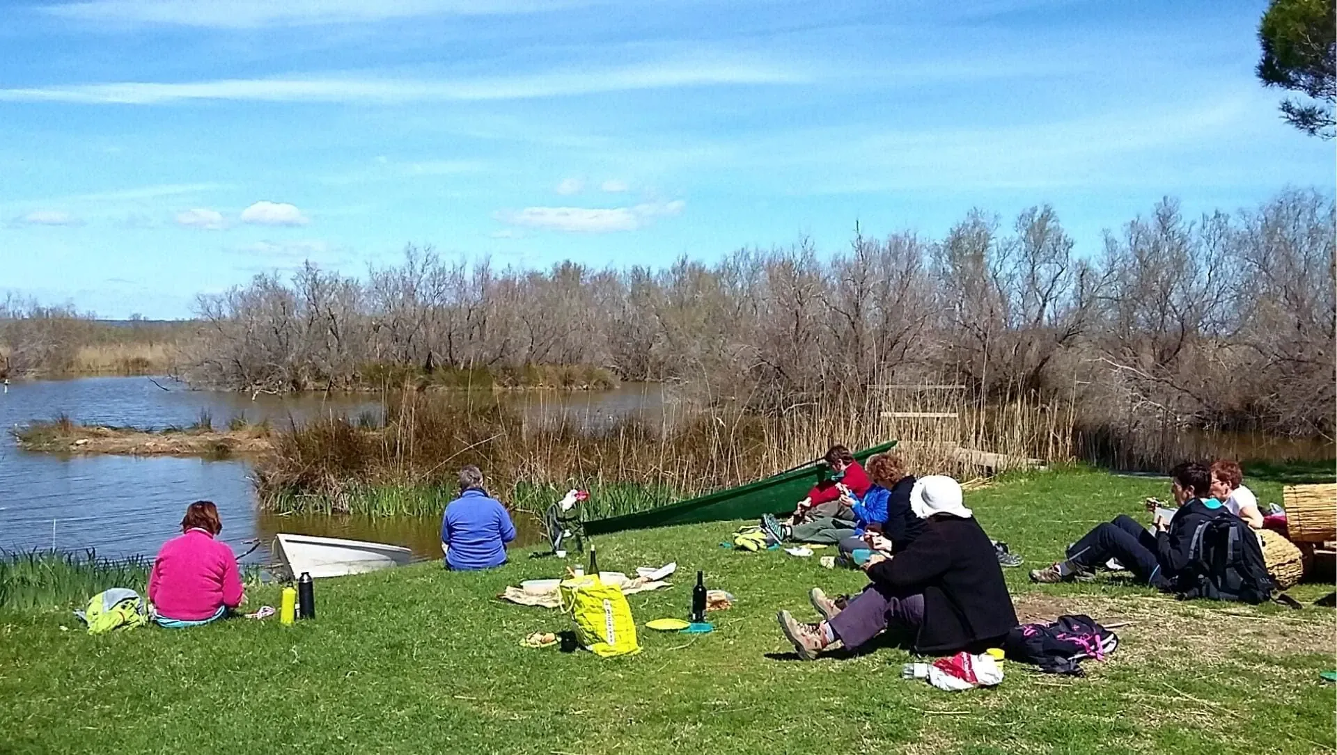 Pique-nique sur le Tour du Mont-Blanc - Alpes - France