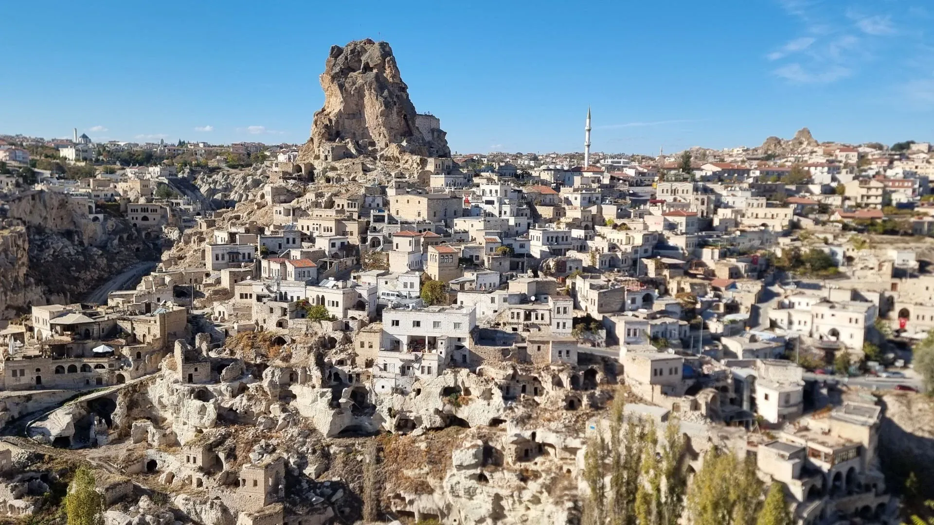 Ruelle pittoresque d'un village troglodyte - Cappadoce - Turquie