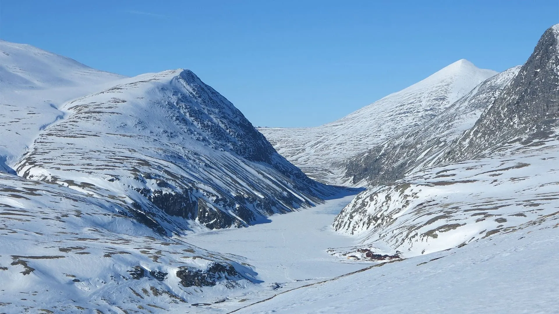 Paysage polaire sur la Kungsleden - Laponie - Suède - polar-landscape-on-the-kungsleden-lapland-sweden-2