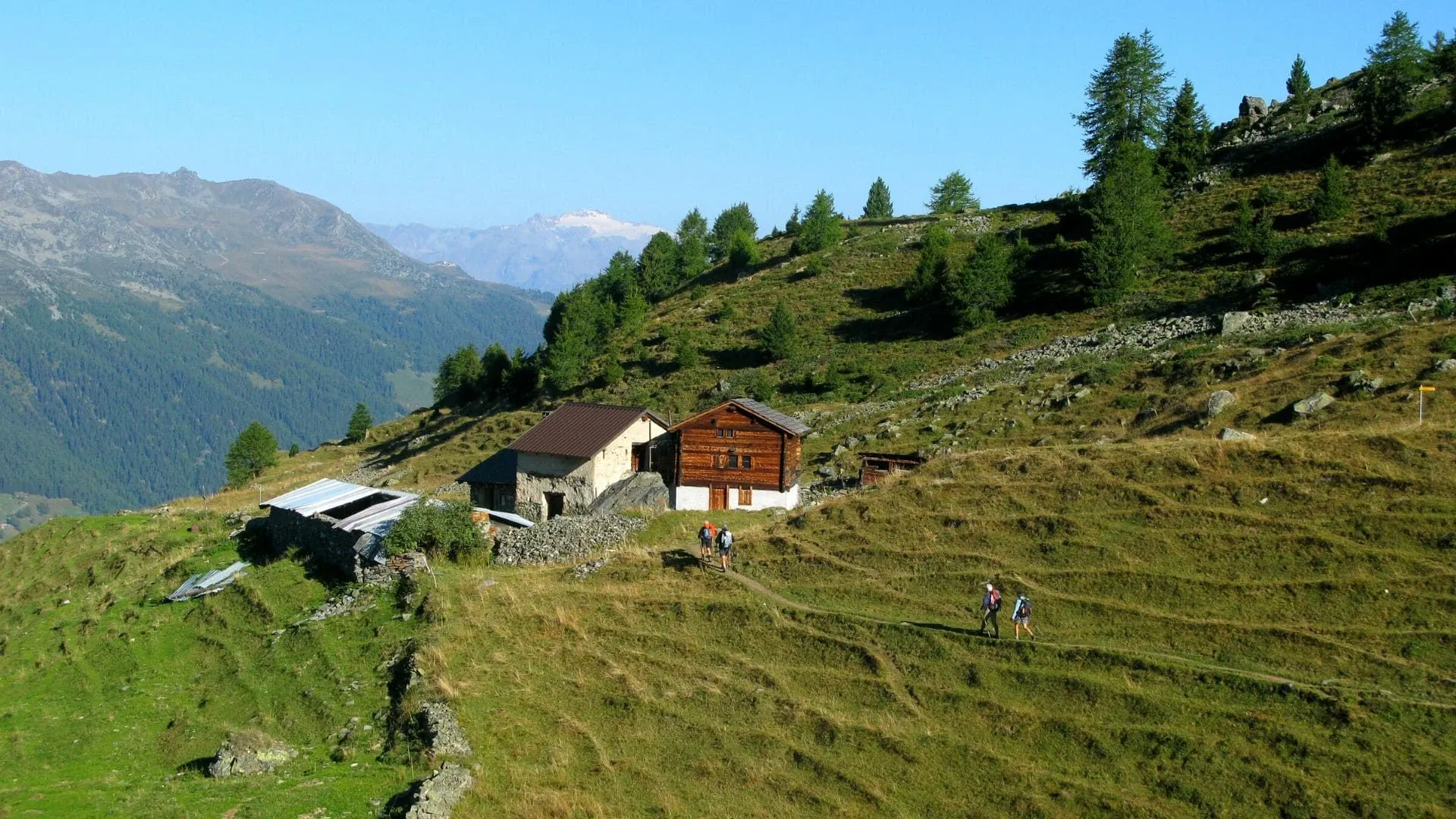 Refuges dans la vallee de la Sjoa - Jotunheimen - Norvege © Raphaelle Mollard