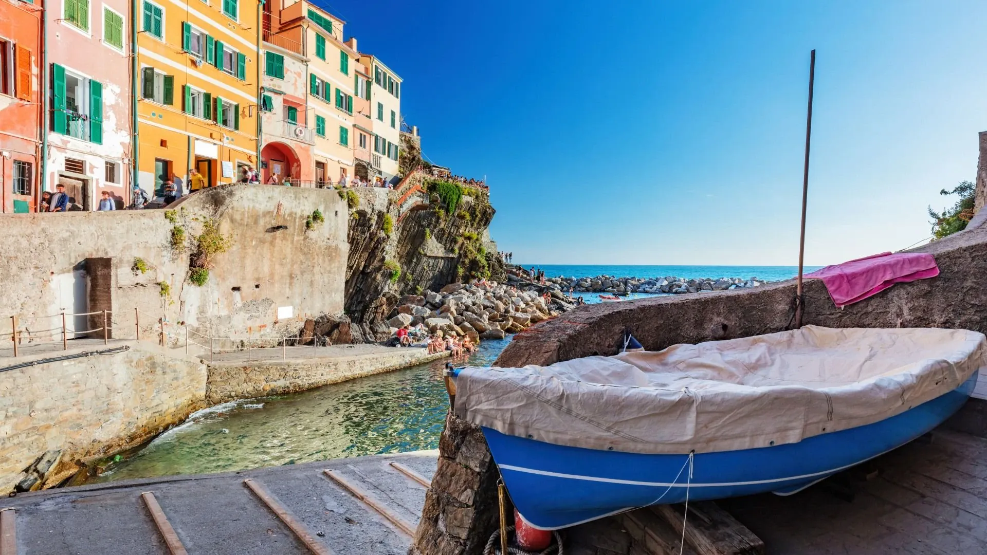 Chutes du Rhin vues depuis le bateau - Suisse