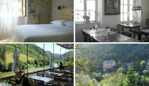 Chambre, restaurant et terrasse hôtel Parisien à Les Vignes 