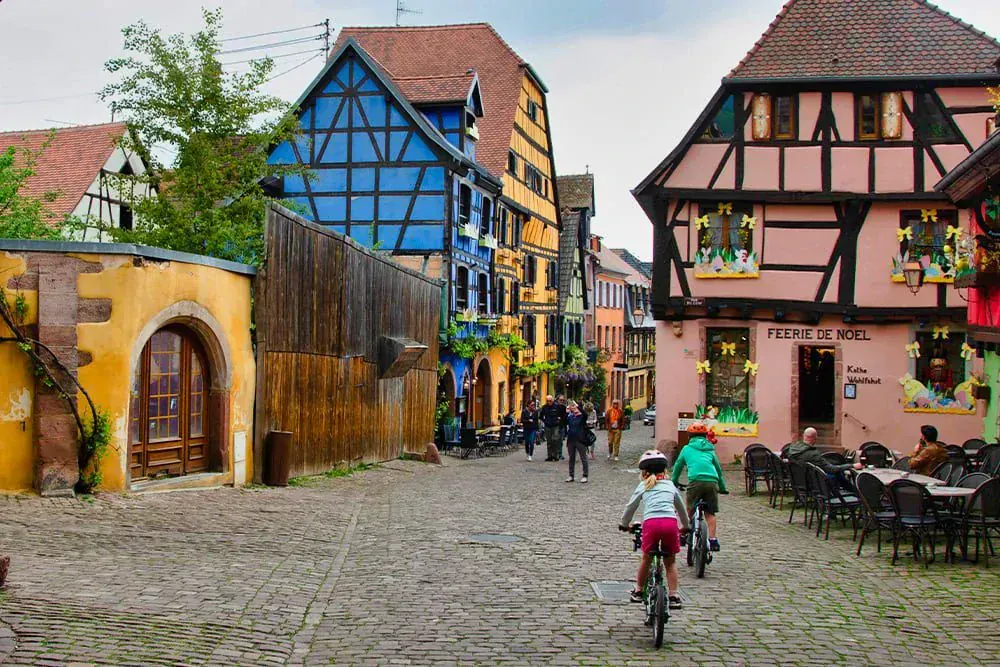 Rue des Sarrasins - Sainte-Agnes - Cote d Azur - France