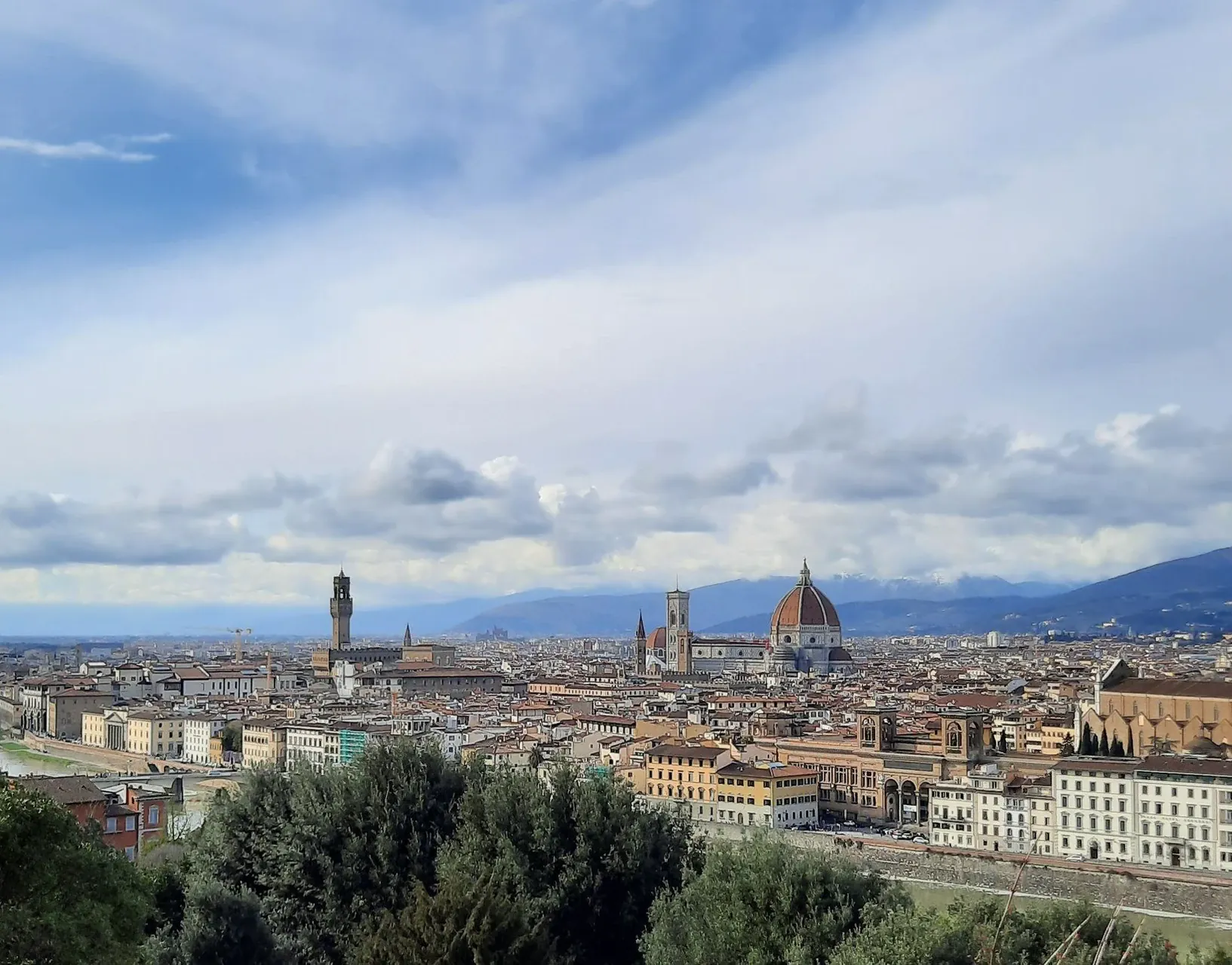 Paysage de Santorin au crépuscule - Cyclades - Grèce
