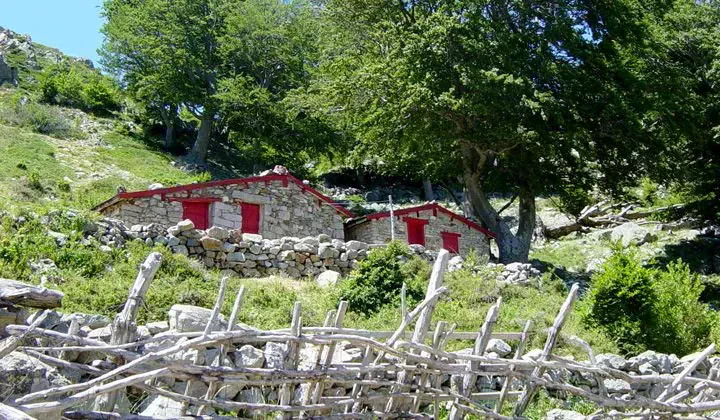 Bergeries sur le GR20 - Corse - France