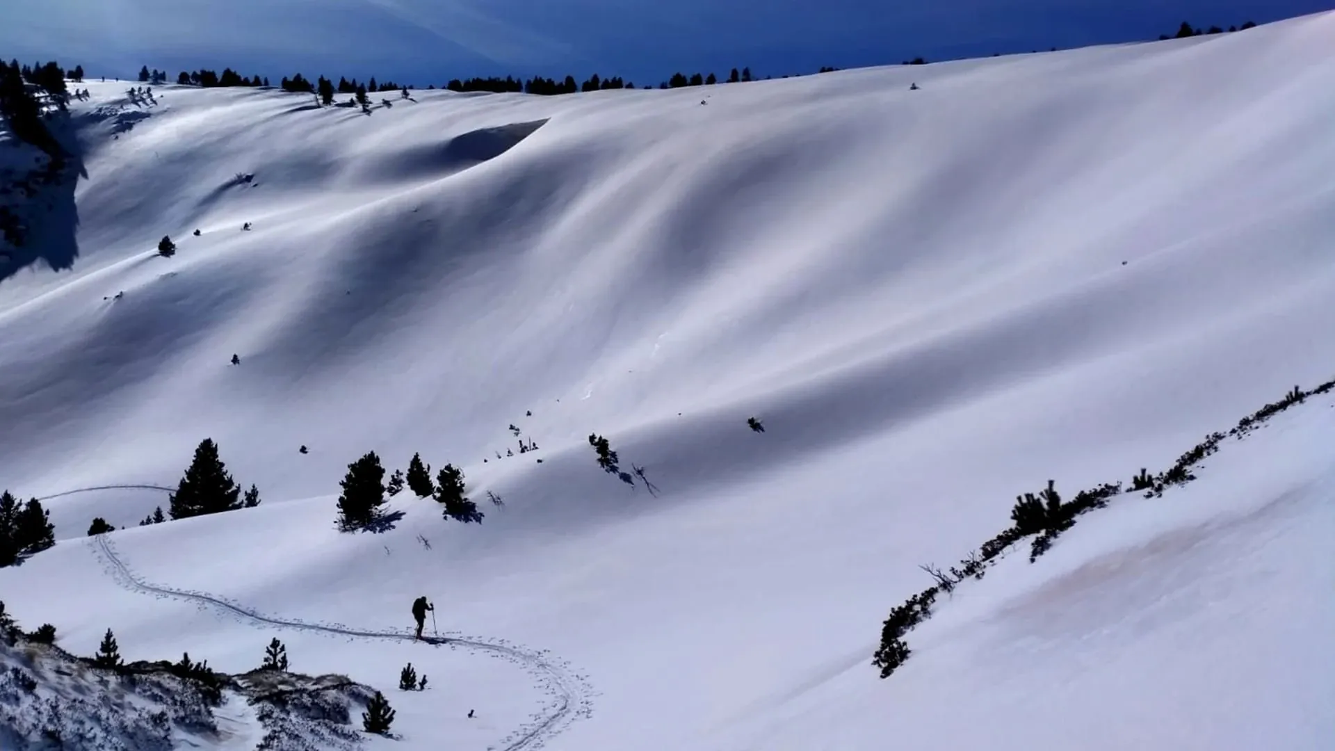 Raquettes à neige en Cerdagne - Pyrénées - France