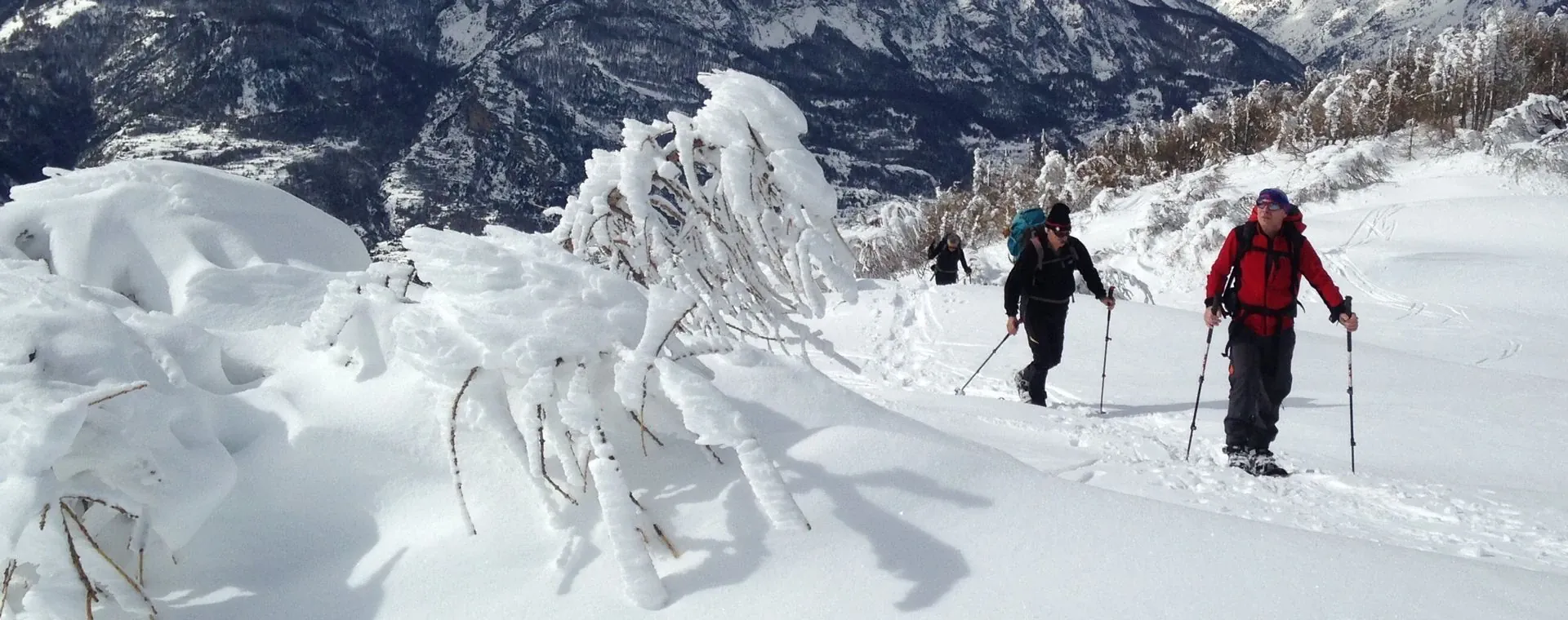 Raquettes dans les Dolomites - Italie