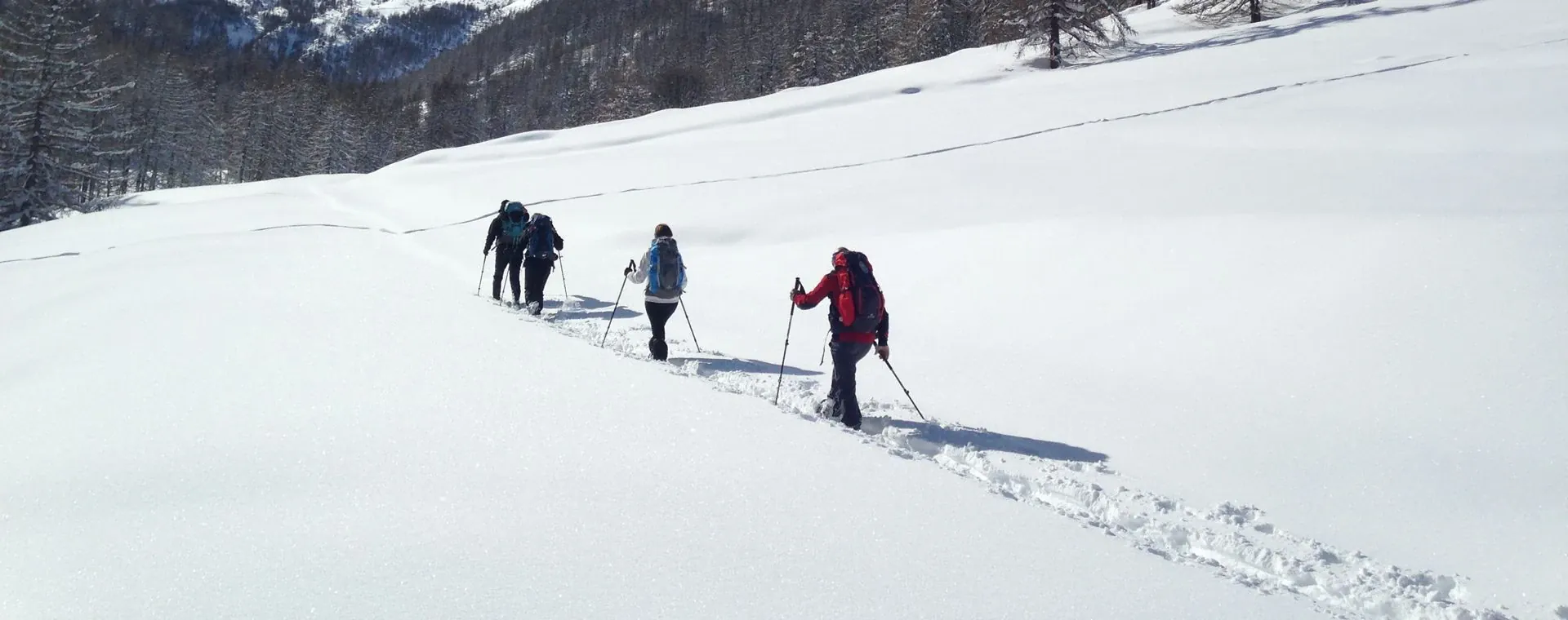 Raquettes dans les Écrins - Alpes - France - snowshoeing-in-the-ecrins-alps-france-3