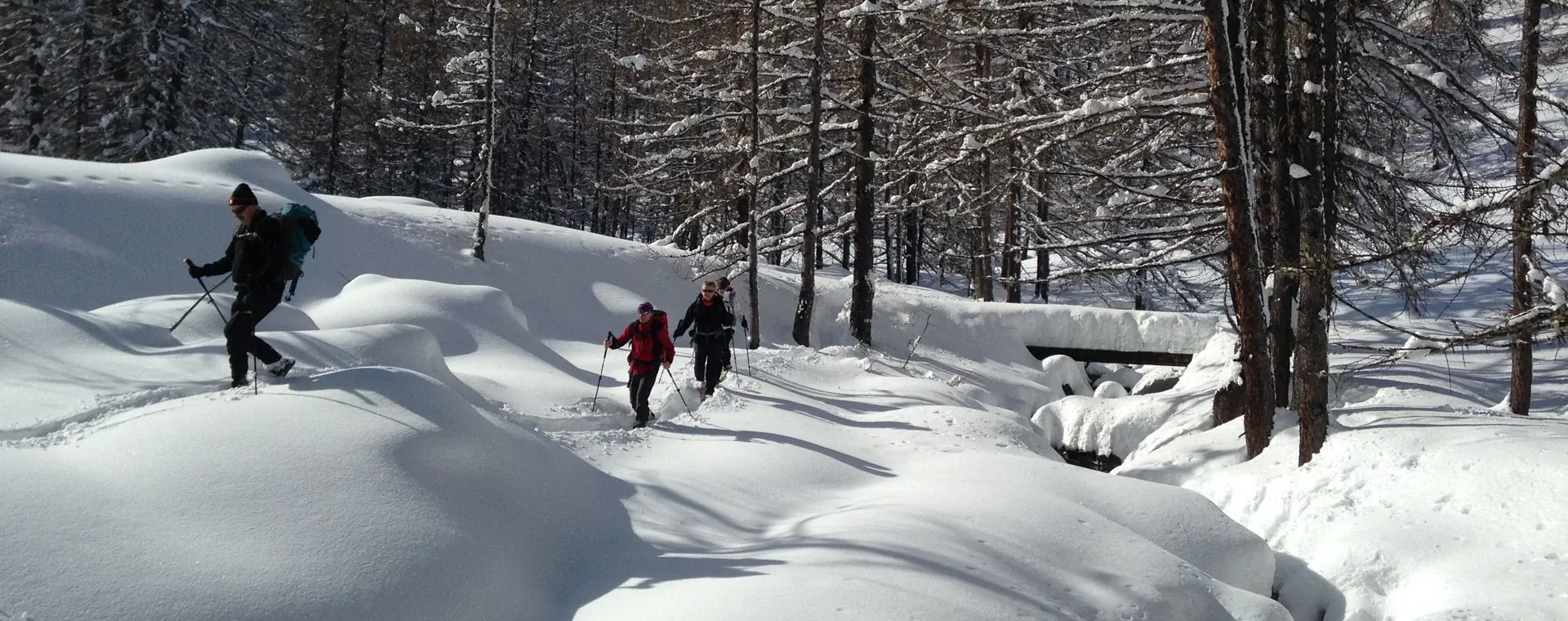 Raquettes dans les Écrins - Alpes - France