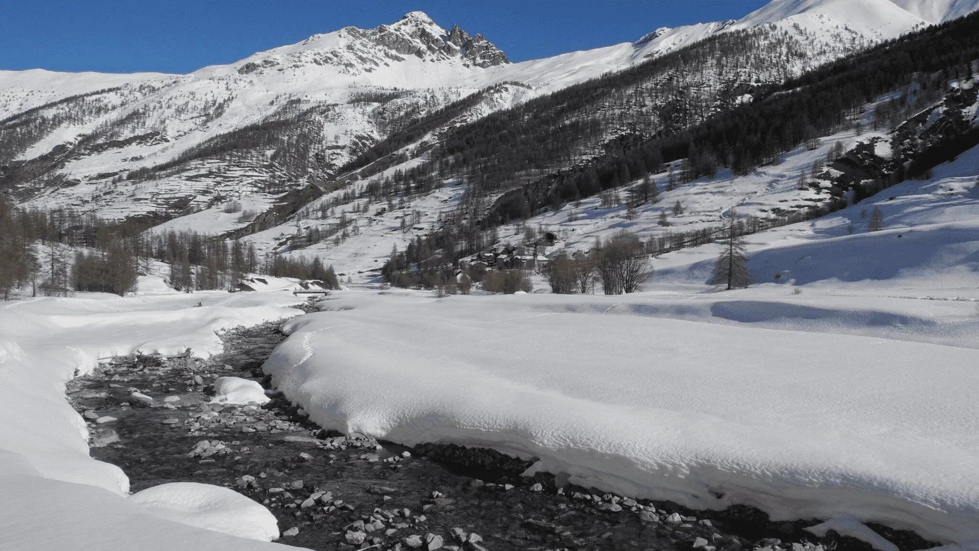 Raquettes dans le Queyras - Alpes - France