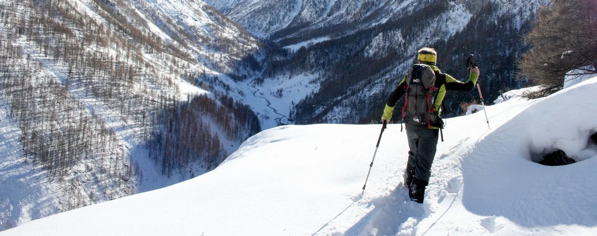 Raquettes dans le massif du Vercors - Alpes - France