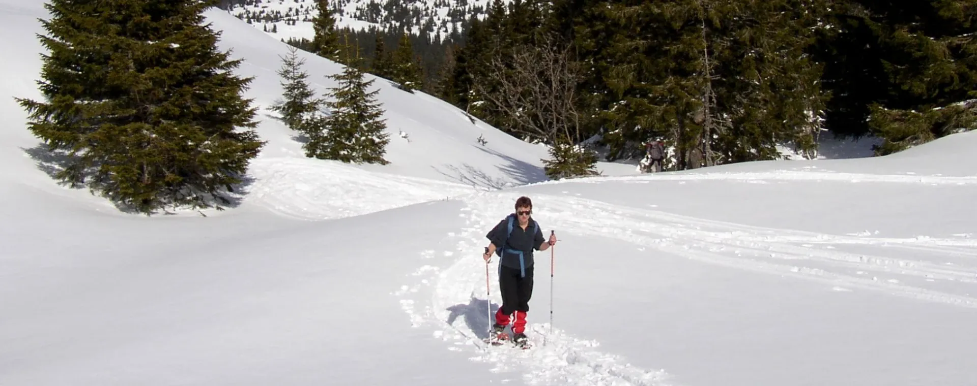Raquettes sur les Hauts Plateaux du Vercors - France