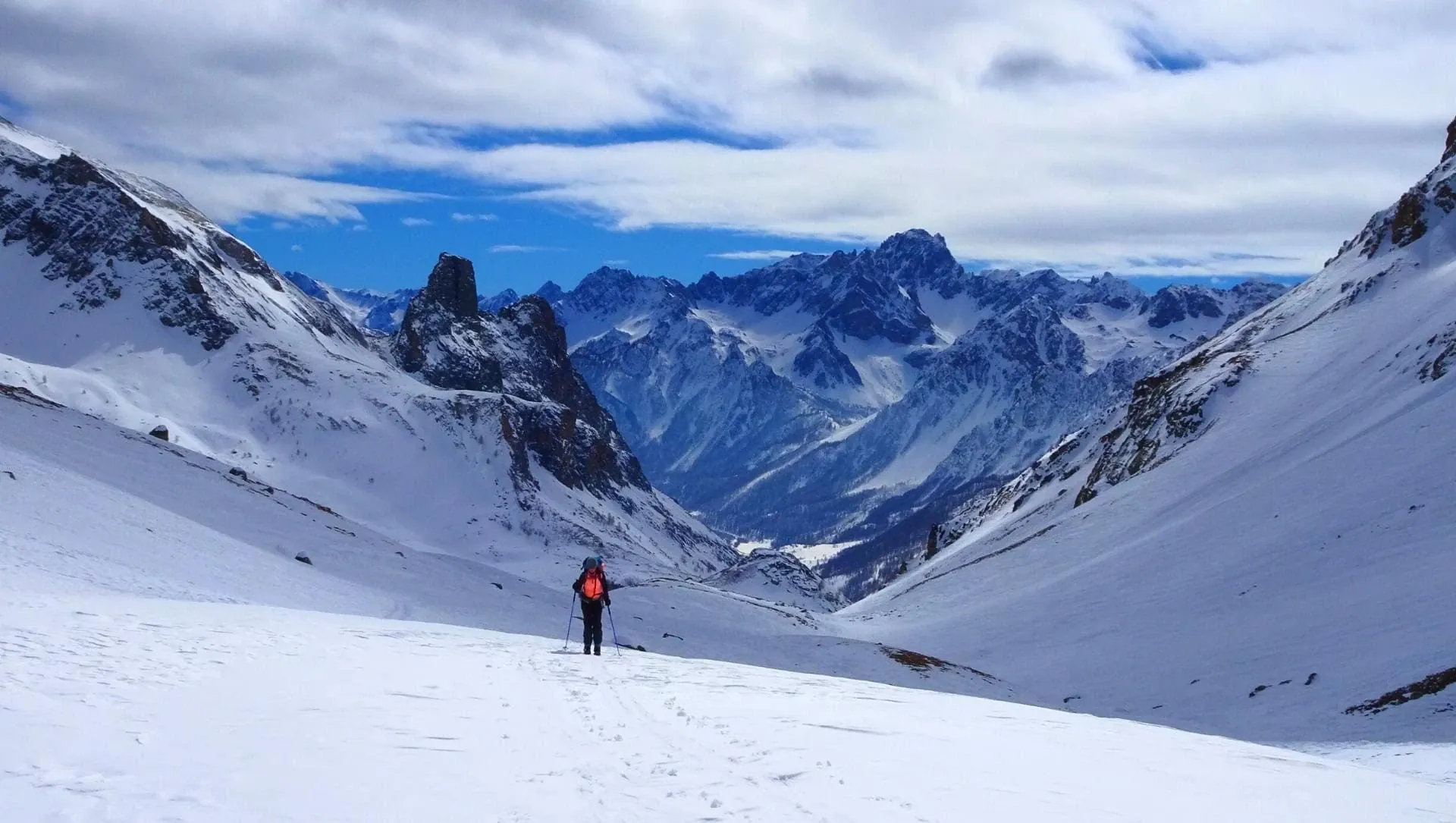 Raquettes - Val Maira - Italie © Alain Leclère - snowshoeing-val-maira-italy_alain-leclere-4