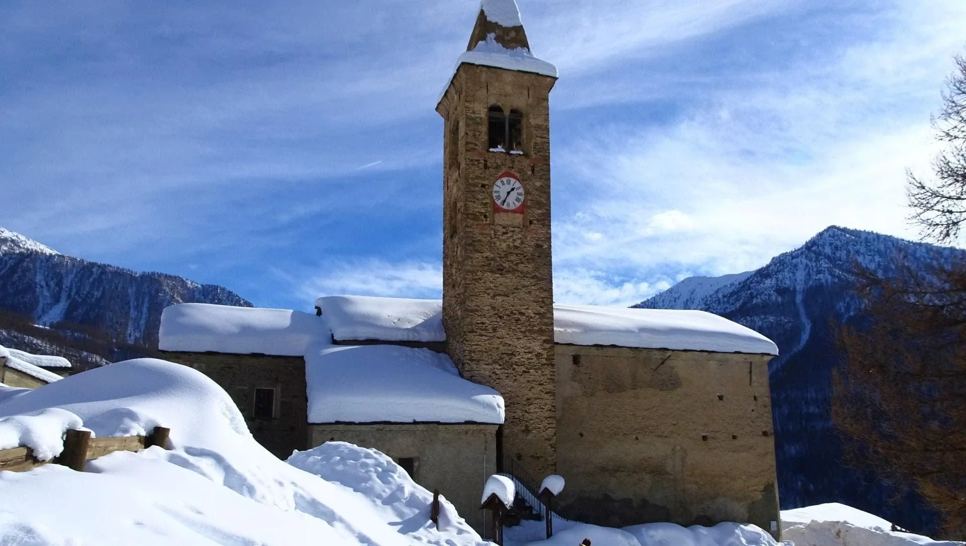 Raquettes - Val Maira - Italie © Alain Leclère