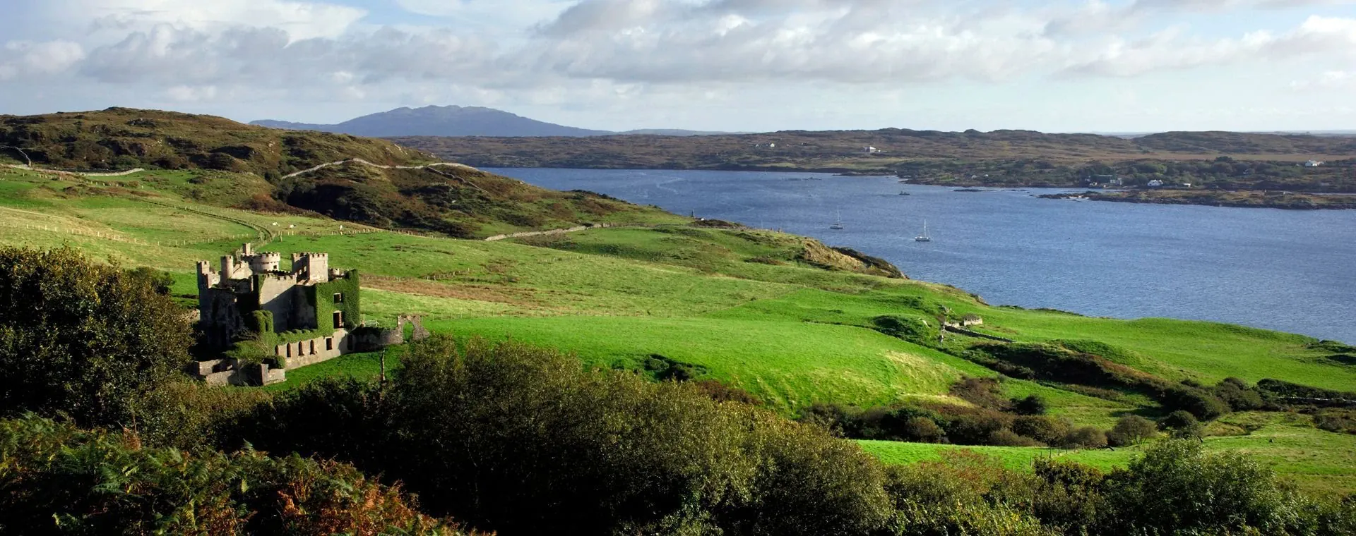 Paysage enneigé de Laponie - Suède