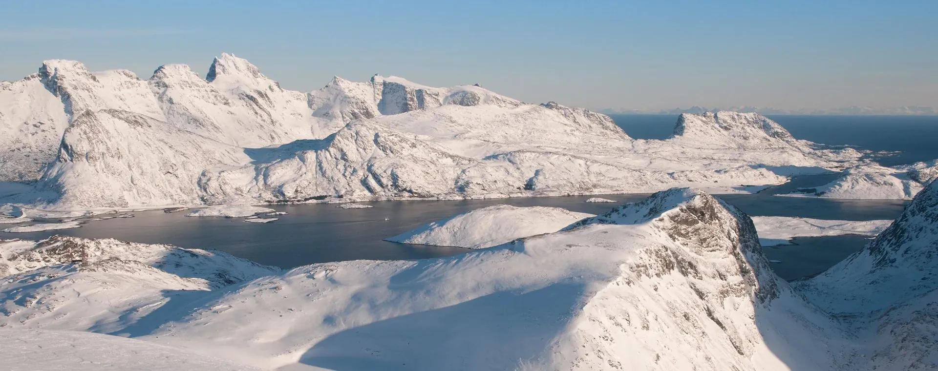 Paysage enneigé de Golsfjellet - Norvège