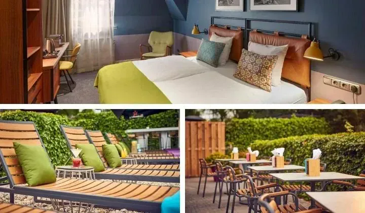 Chambre design avec terrasse et jardin verdoyant - Pays-Bas