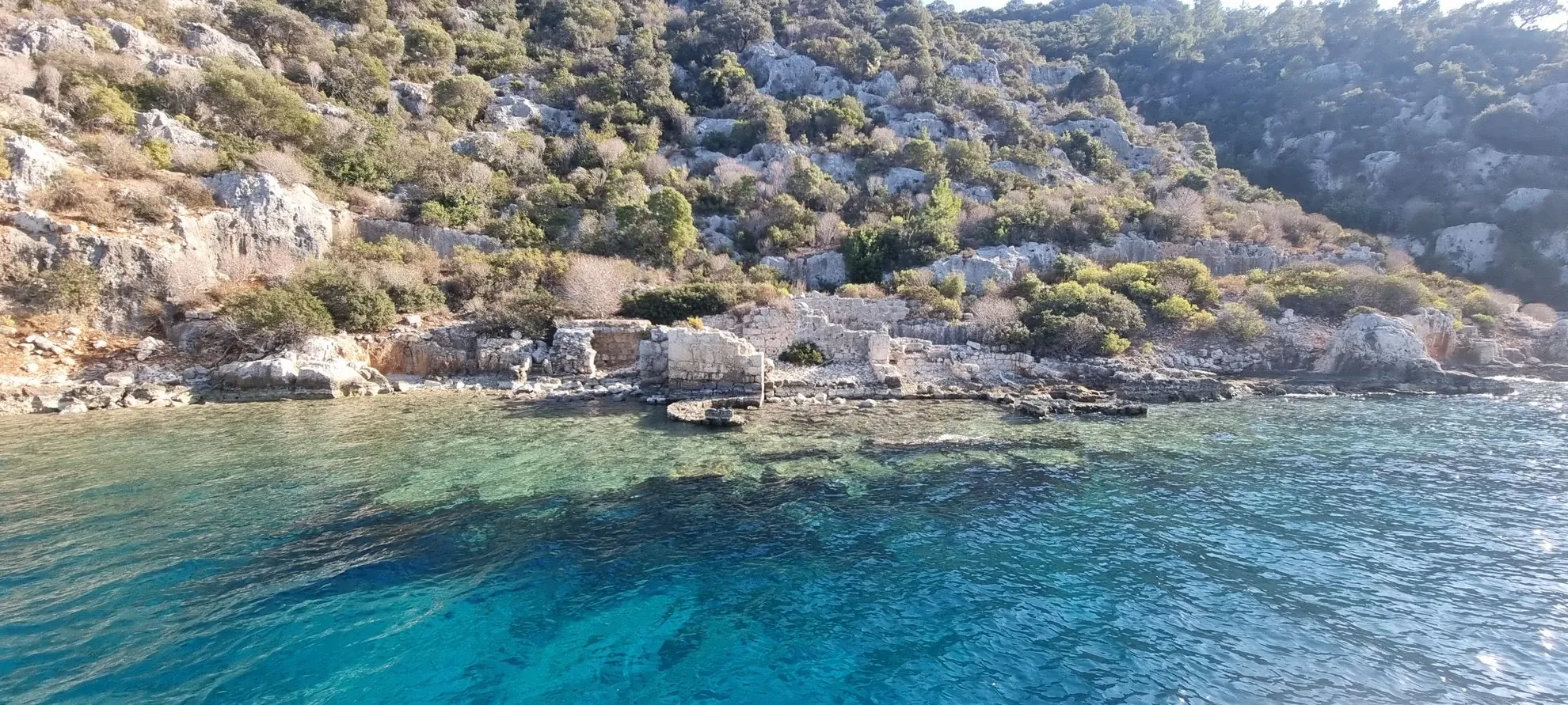 Cité engloutie de Kekova - Voie Lycienne - Turquie